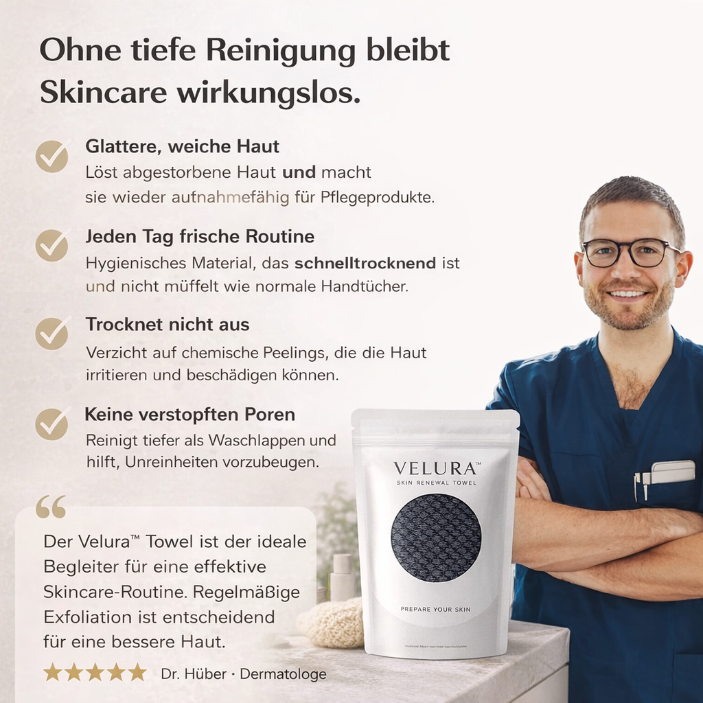 VELURA™ Skin Renewal Towel